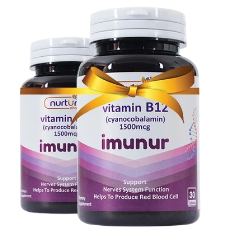 Imunur Vitamin B12 1500mcg  Tablets